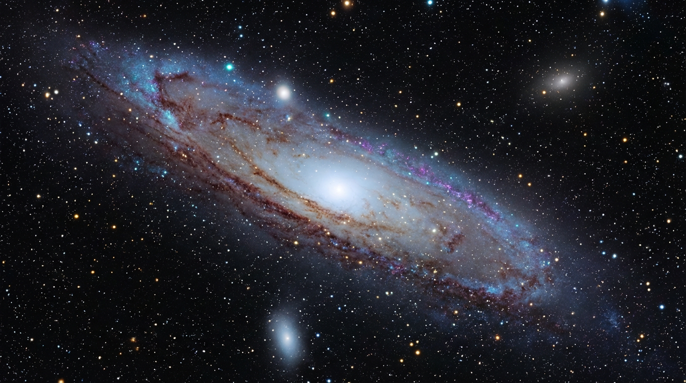 กาแล็กซี่แอนดรอเมดา: เพื่อนบ้านที่กำลังพุ่งมาหาเรา